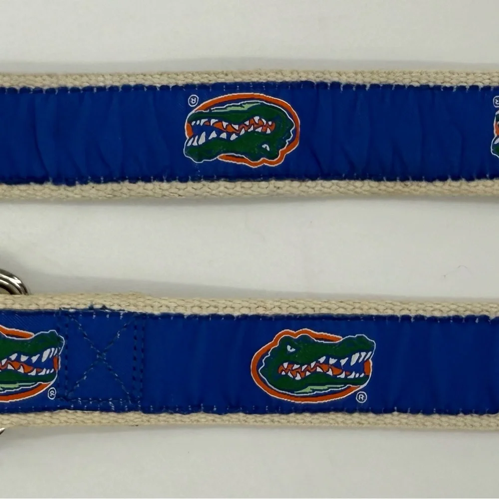 Moonshine University‎ of Florida UF D Ring Canvas Belt Blue (Boys Sz XS) 1.25”
